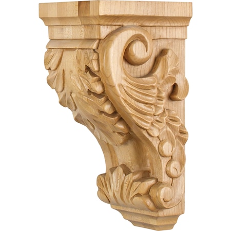 Hardware Resources 4-1/2" Wx5"Dx10"H Maple Acanthus Corbel CORBB-1MP